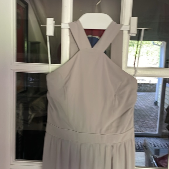 Gray Lulus long gown size small - Picture 3 of 6